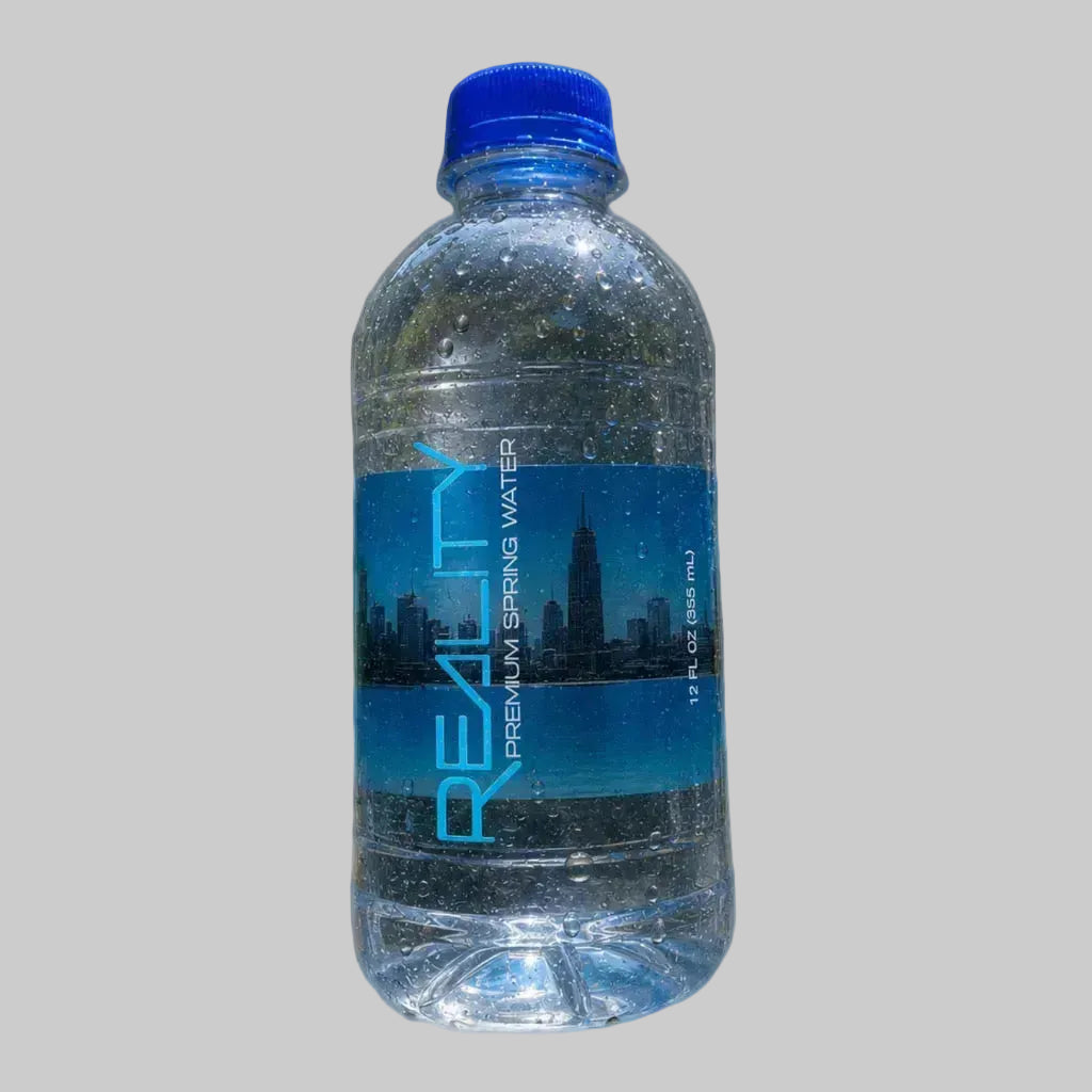Reality Premium Spring Water® – 12 oz. (24-Bottle Case)