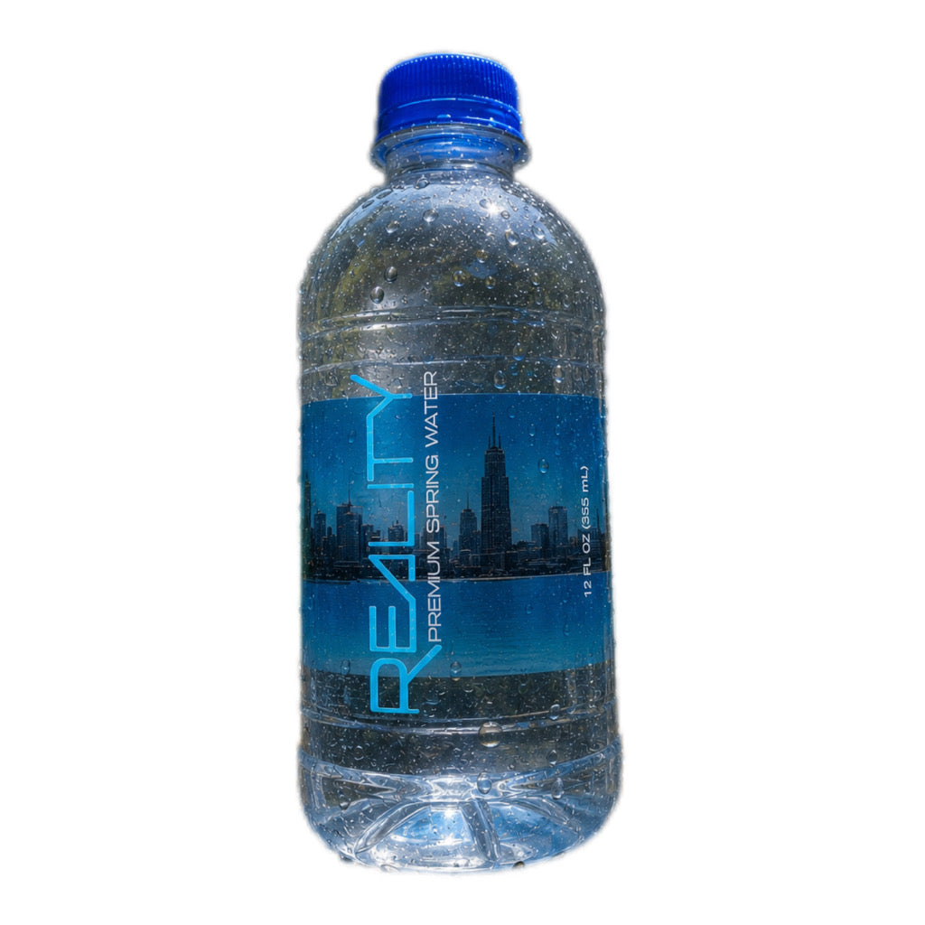 Reality Premium Spring Water® – 12 oz. (24-Bottle Case)